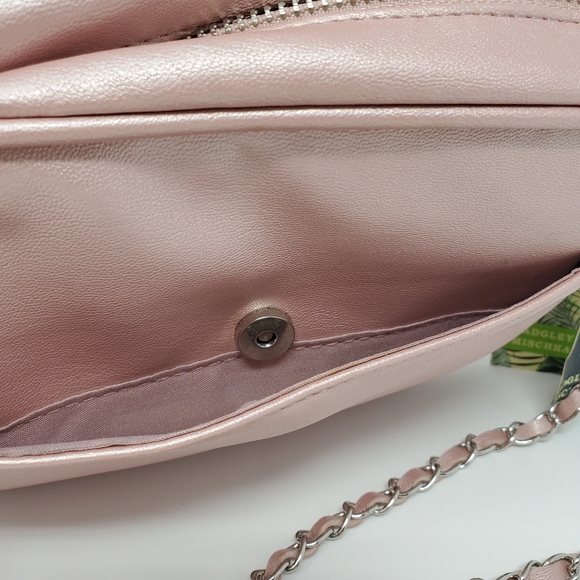 Badgley Mischka Studded & Quilted Camera Bag - Picture 5 of 6